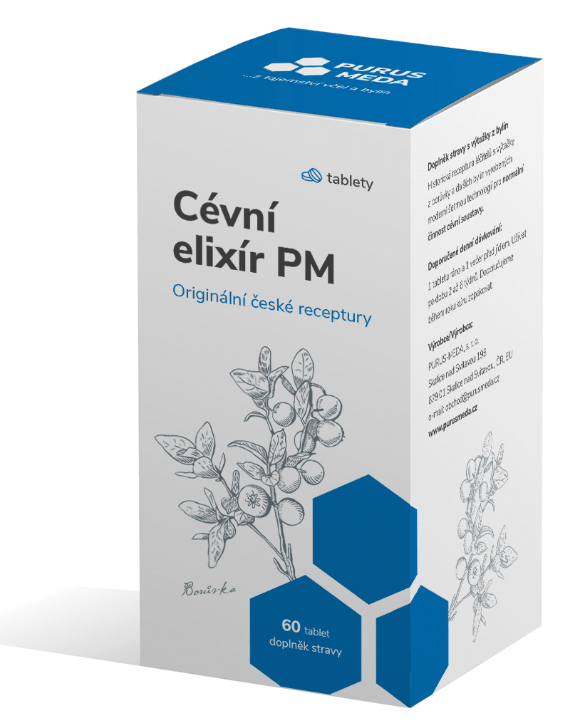 Purus Meda Cévní elixír 60 tbl.
